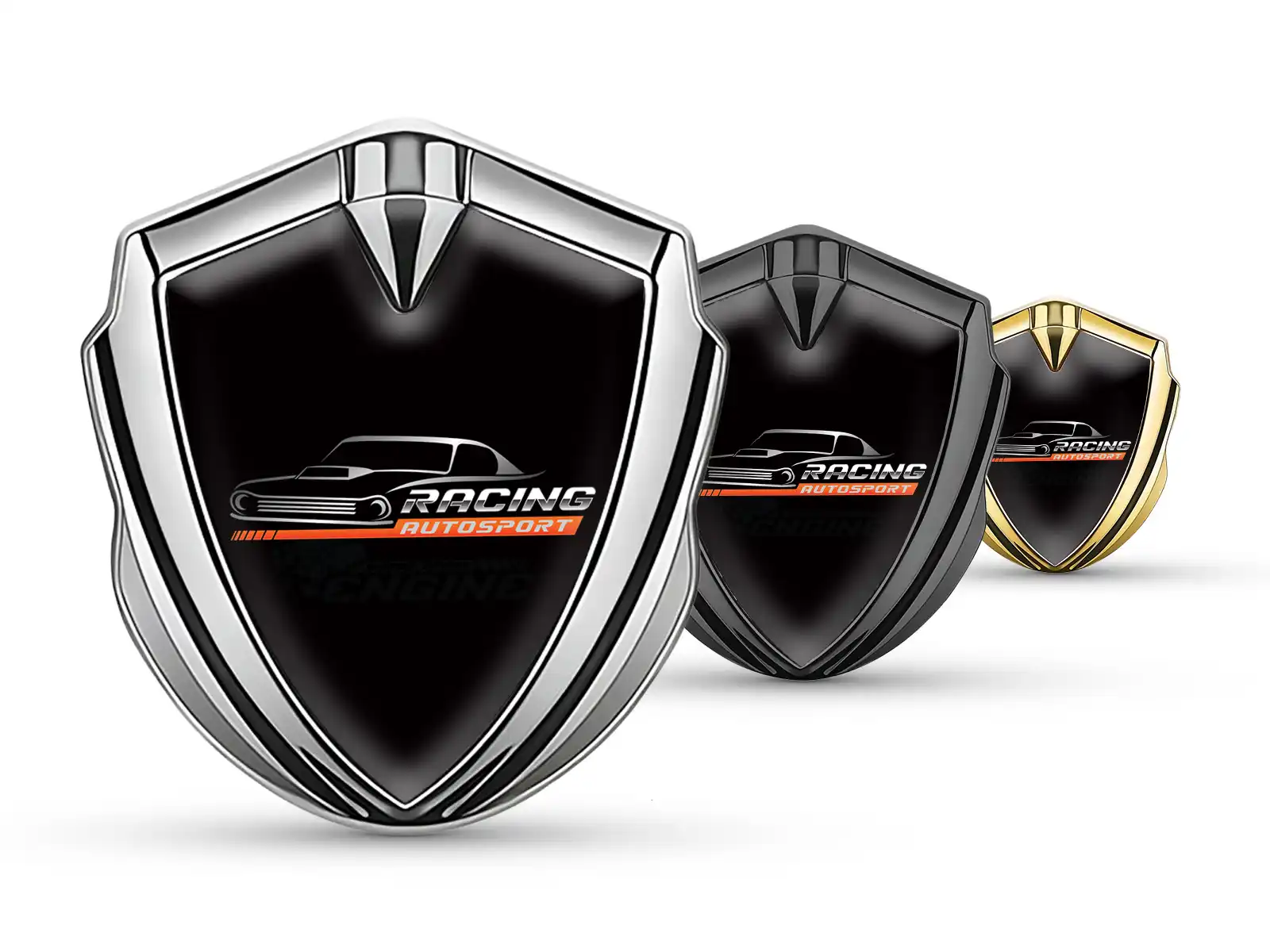 Insignias De Logo Coche Alta Gama Estilo Pro Brillante
